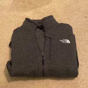 Barely Worn Men’s North Face Fleece Lined Zip Up